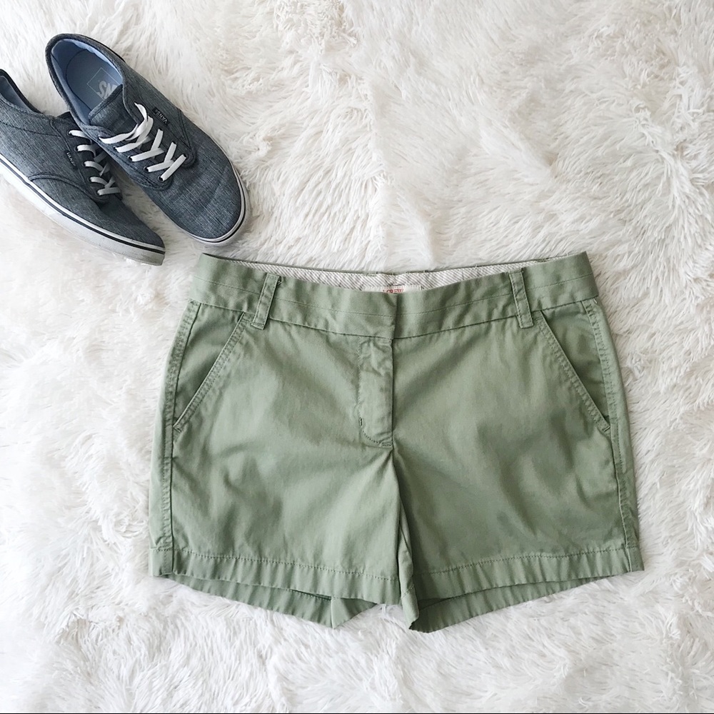 J. Crew broke-in chino shorts